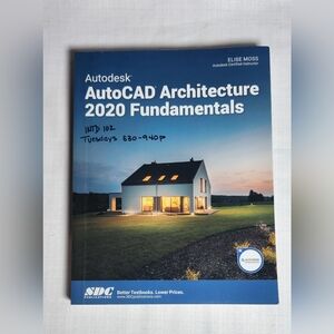 Amazon Blue AutoCAD Architecture Fundamentals Notebook